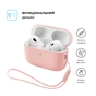 Чехол для наушников Armorstandart Silicone Case with straps For Apple AirPods Pro 3 Pink (ARM91283) - уменьшенное изображение 2