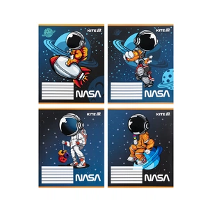 Зошит Kite NASA, 12 аркушів, коса лінія (NS25-235) зображення 1