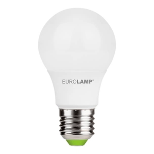 Лампочка Eurolamp LED A60 7W E27 3000K 220V акция 1+1 (MLP-LED-A60-07272(E)) picture 1