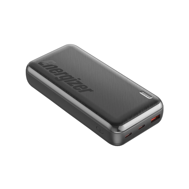 Батарея універсальна Energizer 20000mAh, PD/20W, QC/22.5W, black (UE20055PQ) - зображення 1
