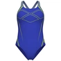 Купальник Arena Graphic Swimsuit Swim Pro Back 009024-850 синій, жовтий 42 (3468337621560) - уменьшенное изображение 3