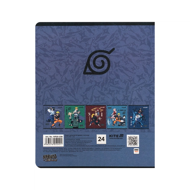 Зошит Kite Naruto, 24 аркуші, клітинка (NR25-238) - picture 10