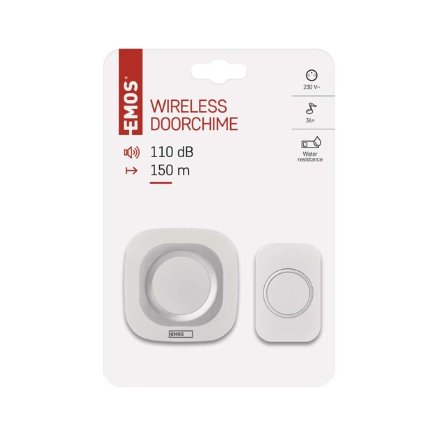 Дверний дзвінок EMOS бездротовий EMOS P5733W (P5733W) - picture 7