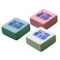 Гумка Buromax квадратна, 28х28х13 мм асорті кольорів (BM.1126) - уменьшенное изображение 1