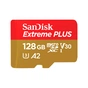 Карта пам'яті SanDisk 128GB microSD class 10 V30 Extreme PLUS (SDSQXBD-128G-GN6MA) - зменшене зображення 2