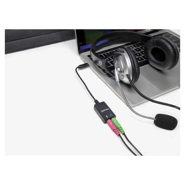 Звукова плата Intracom USB Type-C, 2.1 Channel Manhattan (153317) - picture 5