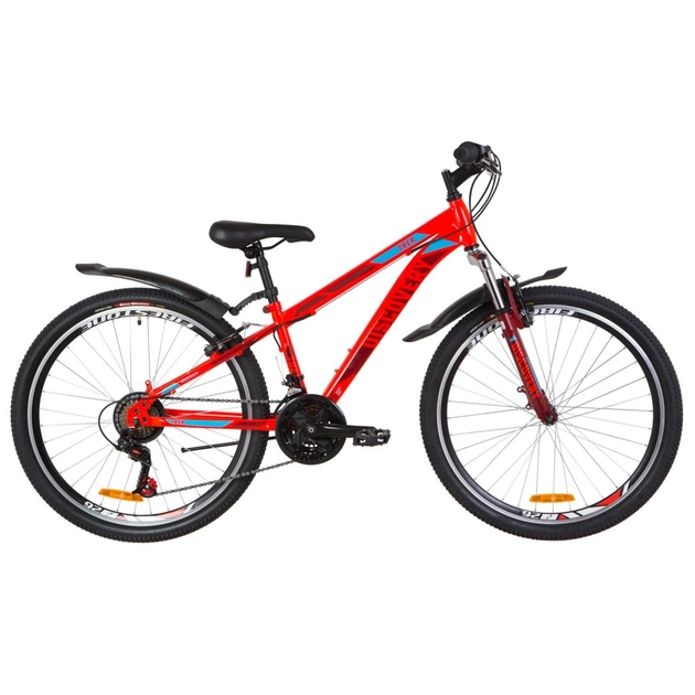 Велосипед Discovery 26" TREK AM DD рама-13" 2019 червоний з синім (OPS-DIS-26-159) - зображення 1
