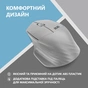 Мишка 2E MF280 Silent Wireless/Bluetooth Gray (2E-MF280WGR) - зменшене зображення 3