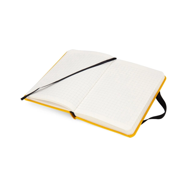 Книга записна Axent Partner 95х140 мм в клітку 96 аркушів Жовта (8301-08-A) - зображення 5