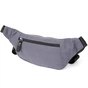 Сумка Vintage Бананка нейлон Сіра (20638) - зменшене зображення 2
