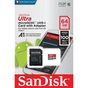 Карта пам'яті SanDisk 64GB microSDXC class 10 UHS-I A1 Ultra (SDSQUAR-064G-GN6TA) - зменшене зображення 3