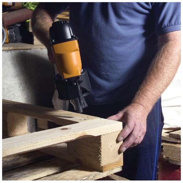 Цвяхозабивач Bostitch пневматичний, з обоймою барабан,тип креп F, L=50-90 мм (N89C-2K-E) - picture 3