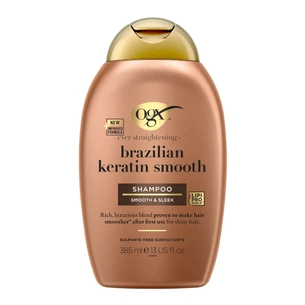 Шампунь OGX Brazilian Keratin Smooth для зміцнення волосся 385 мл (0022796976017) зображення 1
