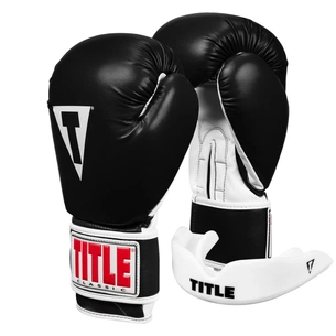 Боксерські рукавички Title Classic Pro Style 3.0 Black/White 12 oz (CVVTG3 12 BK/WH) зображення 1