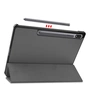 Чохол до планшета BeCover Smart Case Samsung Tab S9 Plus (SM-X810/SM-X816)/S9 FE Plus (SM-X610/SM-X616) 12.4" Gray (710324) - зменшене зображення 6