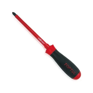 Викрутка Toptul 1000V PH0x75мм (FBEB0008) зображення 1