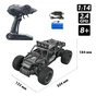 Радіокерована іграшка Sulong Toys OFF-ROAD CRAWLER – RACE (матовий чорний, метал. корпус, аккум.6V, 1:14) (SL-309RHMBl) - зменшене зображення 4