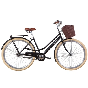 Велосипед Дорожник 28" COMFORT FEMALE рама-19,5" 2021 Black (OPS-D-28-198) зображення 1