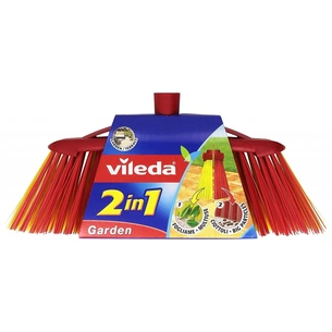 Щітка для прибирання Vileda для вулиці Garden 2 в 1 (4023103095939) зображення 1