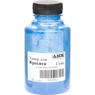 Тонер Kyocera Mita ECOSYS M6030/M6130/M6230/M6530, 70г Cyan AHK (3202802) зображення 1