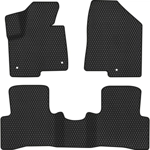 Килимок в салон EVAtech Hyundai Santa FE (DM) 3 clips 2012-2017 3 поко (HY11913ZE3KH3RBB) зображення 1