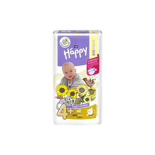 Підгузки Bella Baby Happy Maxi Plus 9-20 кг 62 шт (5900516601140) зображення 1