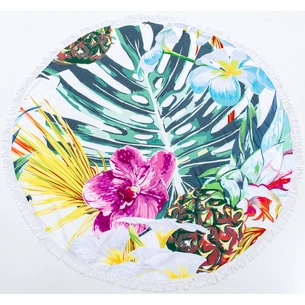 Рушник MirSon пляжний №5062 Summer Time Tropic 150x150 см (2200003180886) зображення 1