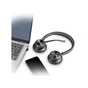 Навушники Poly Voyager 4320-M з адаптером BT700 with Charge Stand Stereo (77Z32AA) - зменшене зображення 4