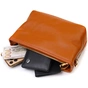Сумка Vintage На плече з натуральної шкіри Руда (22139) - зменшене зображення 7