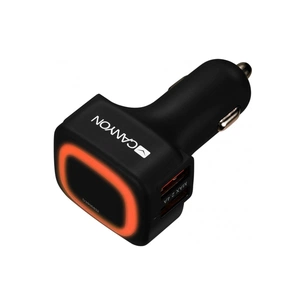 Зарядний пристрій Canyon Universal 4xUSB car adapter (CNE-CCA05B) зображення 1