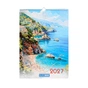Календар Buromax настінний А3 2027 рік, 1 пружина, Seascapes (BM.210605) - зменшене зображення 1
