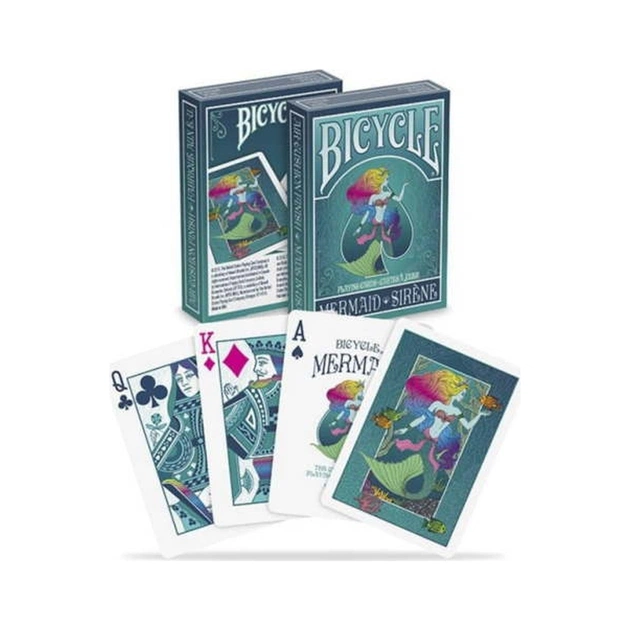 Гральні карти Bicycle Mermaid (red, blue) (PC_02457) - зображення 1