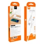 Дата кабель USB 2.0 AM to Micro 5P 1.0m 2.4A X196 white WUW (6972573335572) - зменшене зображення 2
