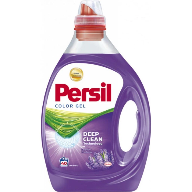 Гель для прання Persil Color Deep Clean Lavender 2 л (9000101315738/9000101318395) - зображення 1