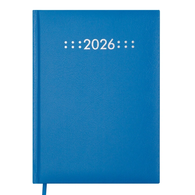 Тижневик Buromax датований 2026 CLASSIC, А5 синій (BM.21121-02) - изображение 1