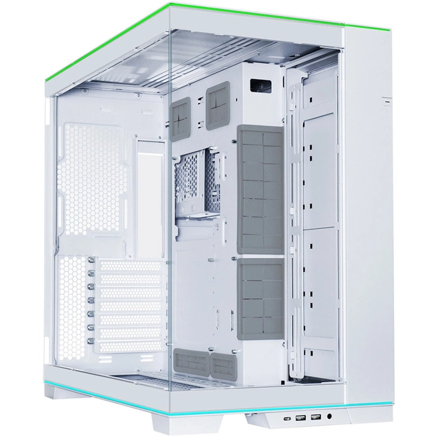 Корпус для ПК Lian Li O11 Dynamic EVO RGB, white (G99.O11DERGBW.00) - изображение 1