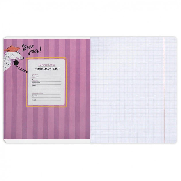 Зошит Yes Exquisite doggy А5 24 аркушів клітинка (767536) - picture 3