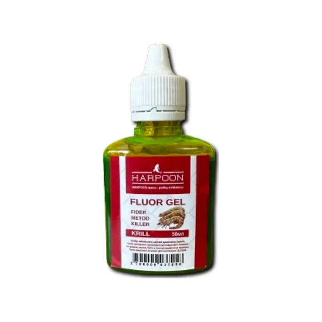 Активатор кльову Harpoon Fluor gel Krill 50мл (2700000037058) - зображення 1