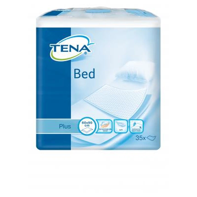 Пелюшки для малюків Tena Bed Plus 60х90 см 35 шт (7322540728873) - изображение 1