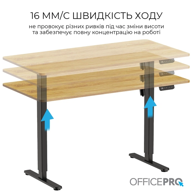Комп`ютерний стіл OfficePro ODE1470LW - зображення 4