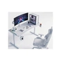 Компьютерный стол GT Racer T-1452 White (T-1452 (140x60x73) White) - уменьшенное изображение 3