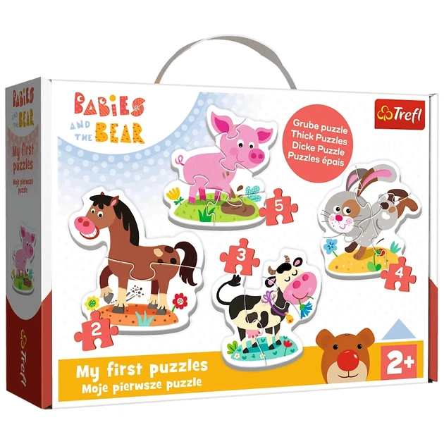 Пазл Trefl Baby Classic На ферме (5900511361278) - изображение 1