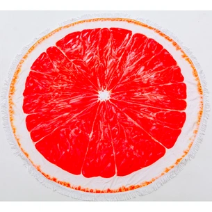 Рушник MirSon пляжний №5056 Summer Time Grapefruit 150x150 см (2200003180701) зображення 1