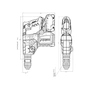 Перфоратор Metabo KH 18 LTX BL 28 Q В SDS-plus, 18V, 3Дж, 3.4кг (без АКБ та ЗП) (601715850) - зменшене зображення 6