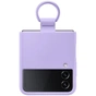 Чохол-накладка Samsung Silicone Cover with Ring для Samsung Galaxy Flip 4 SM-F721 Lavender (EF-PF721TVEGUA) - зменшене зображення 4