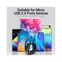 Дата кабель USB 2.0 AM to Micro 5P 1.0m 3A black Vention (COLBF) - уменьшенное изображение 4