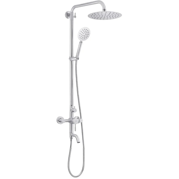 Душовий гарнітур Kroner Edelstahl Klassisch-ESG063 + змішувач Edelstahl Klassisch-ESG010 (CVS30204) - picture 5
