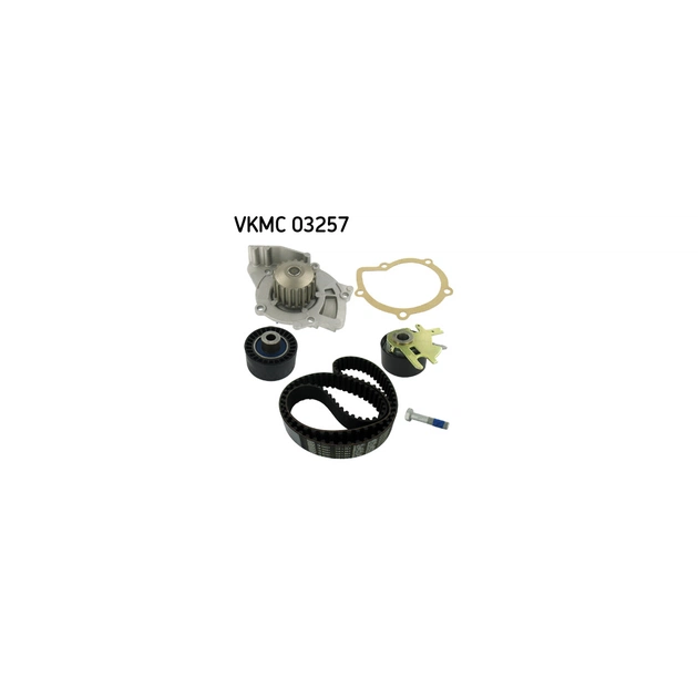 Комплект ремня ГРМ с помпой SKF VKMC 03257 - изображение 1