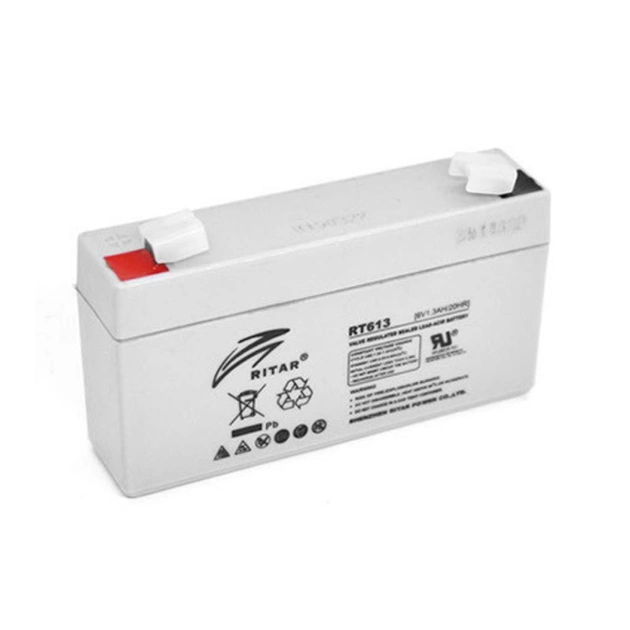 Батарея к ИБП Ritar AGM RT613, 6V 1.3Ah (RT613) - изображение 1