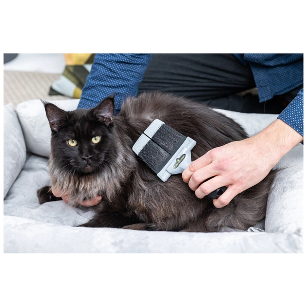 Гребінець для тварин FURminator пуходерка жорстка L (4048422153184) - picture 11